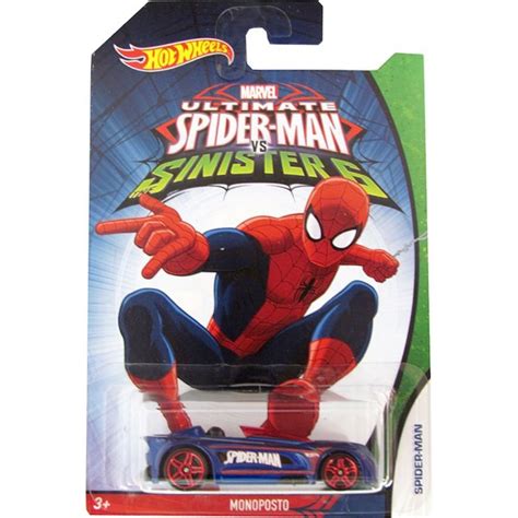 Hot Wheels Spiderman Autíčko Monoposto Maxíkovy hračky