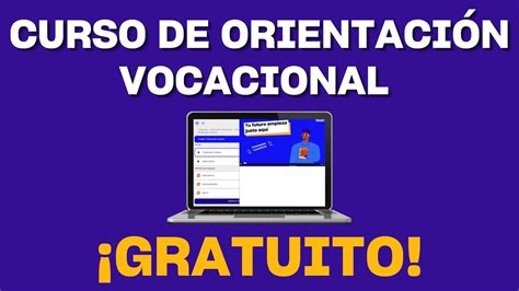 Curso De Orientaci N Vocacional Totalmente Gratis Filadd Youtube