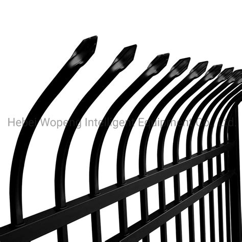 F Black Wrought Iron Fence Toppers Garden Fence China Fencing