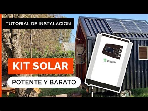 Descubre Los Mejores Precios En Kits Solares Para Casa De Campo La