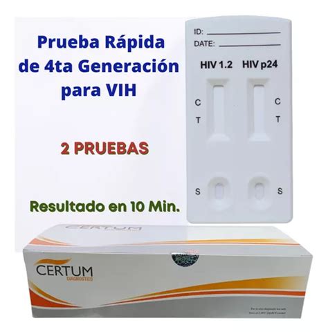 Kit V I H Prueba 4ta Generación Certum Kit De 2 Pruebas Envío Gratis