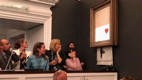 Banksy Posts A Video Showing Just How He Shredded That Painting ...