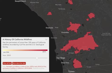 Wildfire history of California, interactive - Wildfire Today