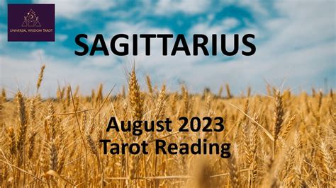 Sagittarius August Tarot Breathe YouTube