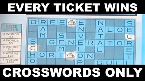 Must See All Winners Crosswords Only Youtube