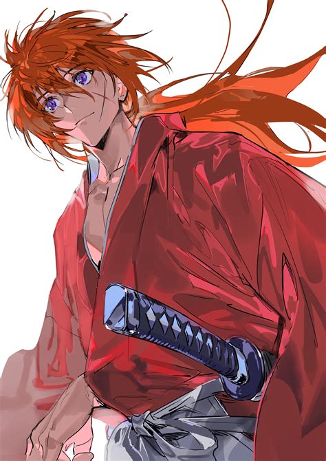 Himura Kenshin Rurouni Kenshin Drawn By Bikkusama Danbooru