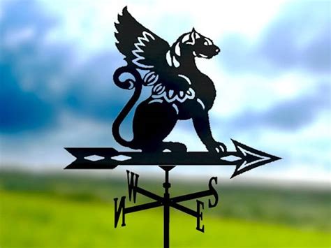 Флюгер «Грифон» стальной черный – цена в Москве, купить Флюгеры на ...