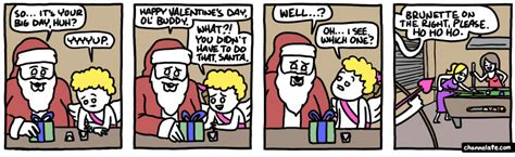 Valentine themed comic, cuz it’s Valentine’s Day. – Channelate