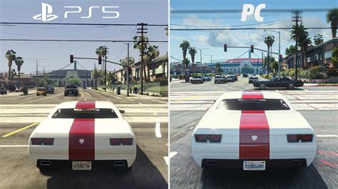 Gta 5 Expanded And Enhanced Expectations Vs Reality Ps5 Vs Pc Mods Graphics Comparison Youtube