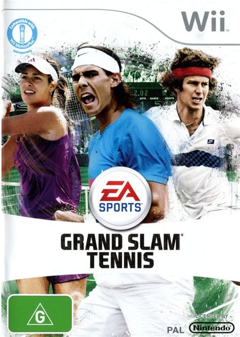 Grand Slam Tennis Wii Box Cover Art Mobygames