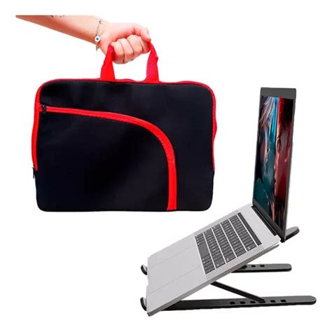 Luva Capa Neoprene Estojo Suporte Base Para Notebook