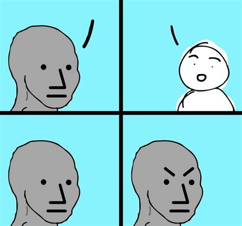 Create Meme Npc Wojak Memes Funny Memes Pictures Meme