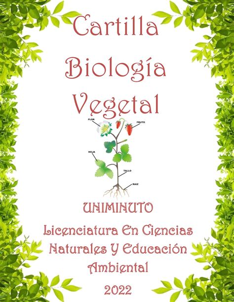 Calaméo Cartilla Biología Vegetal