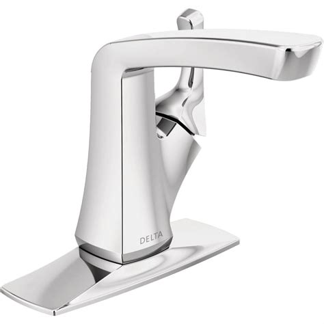 Delta Vesna In Centerset Single Handle Bathroom Faucet In Chrome