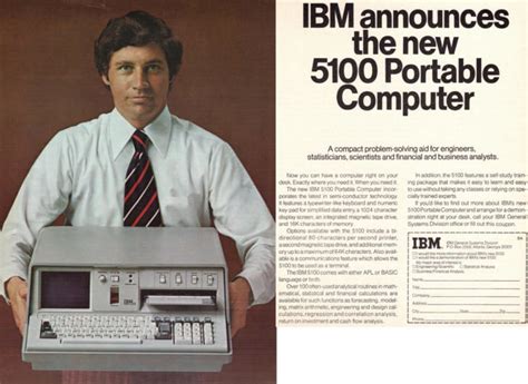 Retroinformática Ibm 5100 1975 Neoteo