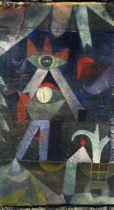 Artwork Replica Pious Northern Landscape By Paul Klee