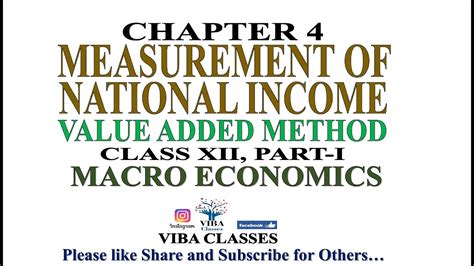 MACRO ECONOMICS CH 4 MEASUREMENT OF NATIONAL INCOME 3 METHODS