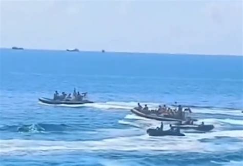 Philippine Marines Drew Firearms As China Seized Second Thomas Shoal