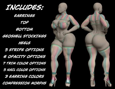 Angelic Bikini For G F Free Daz D Models