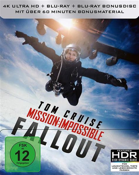 Mission Impossible Fallout Limited Edition Steelbook K