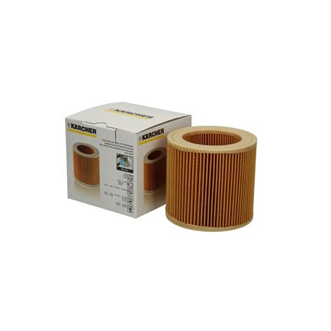 Karcher Vacuum Cleaner Cartridge Filter Part Number 2863 3030