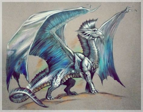 - Silver Dragon - by BioV-xen on DeviantArt