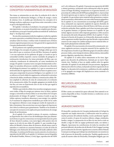 Conceptos fundamentales de Biología by Cengage Issuu