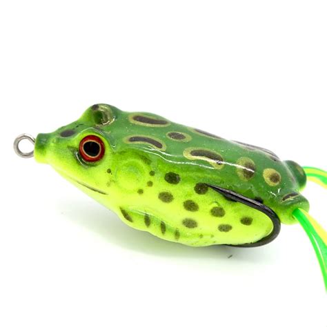 Double Propeller Frog Soft Baits Shad Soft Lure Jigging Fishing Lure