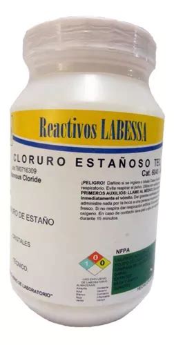 Reactivo Quimico Cloruro Estañoso Dihidratado 100gr MercadoLibre