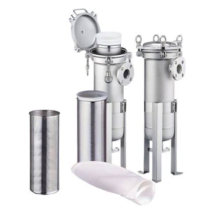 Bag Filter Series Stainless Steel Liquid Bag Filter Housing Filter