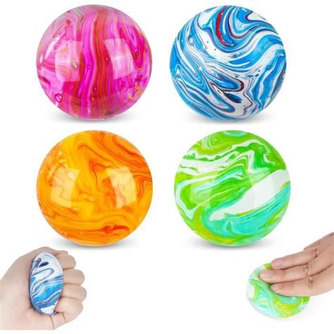 Balles Anti Stress Color Es Fidget Balls Pcs Boule Anti Stress Pour