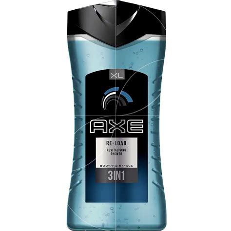 Axe Gel Douche Re Load 3 En 1 400ml