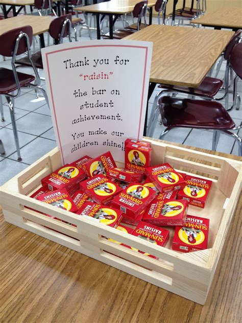 Teacher Appreciation Snack Ideas