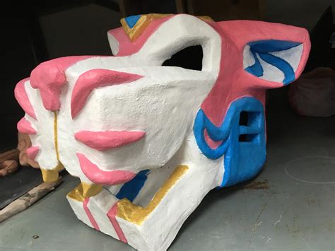 Voltron Pink Lion Sculpted Head by Auderpoppy on DeviantArt