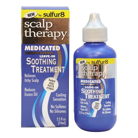 Sulfur 8 Scalp Their Medicated Leave In Conditioner 25 Oz Pack Of 3