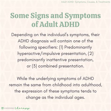 Adult Adhd What Are The Symptoms And Treatments