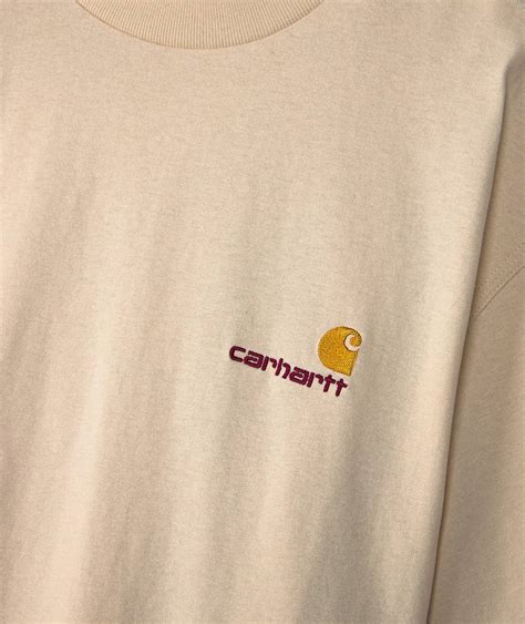 Beige Carhartt Wip American Script T Shirt Svd