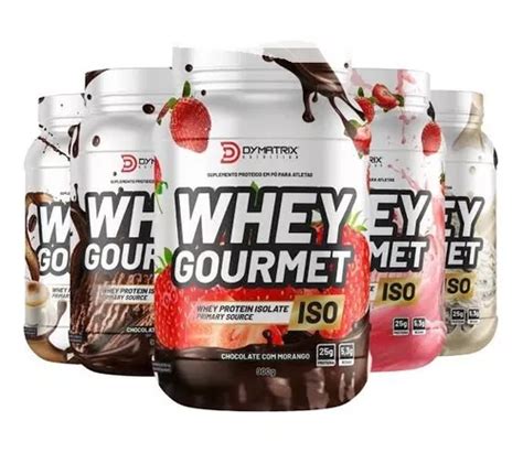 Whey Gourmet G Isolado E Concentrado Dymatrix At Frete Gr Tis