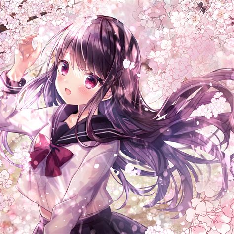 anime girl wallpaper  girly pink aesthetic