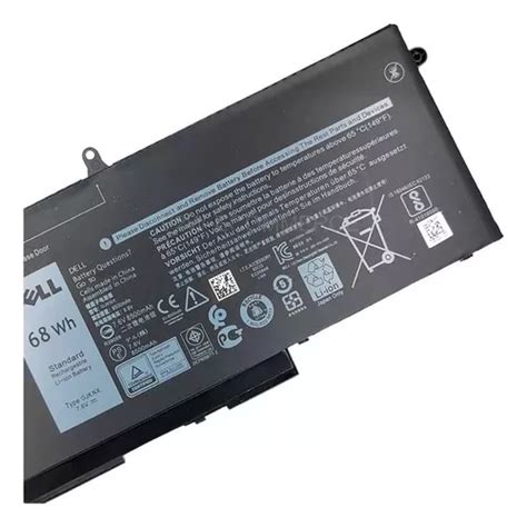 Bateria Original Dell Latitude Wh Gjknx Mercadolivre