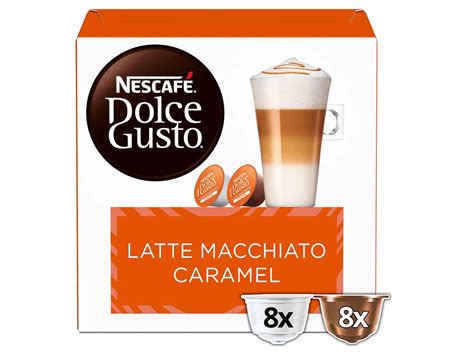 Coffee Capsules Nescafe Dolce Gusto Latte Macchiato Caramel