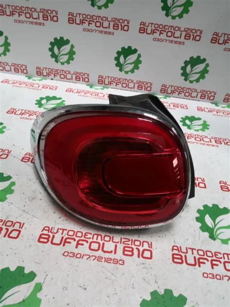 FANALE FANALINO STOP Posteriore Sinistro Fiat 500L Dal 2012 Cornice