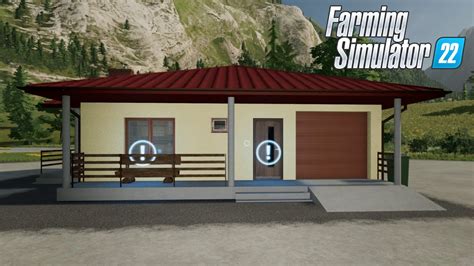 Small New House Farming Simulator 2022 Fs 22 Ls 22 Placeable