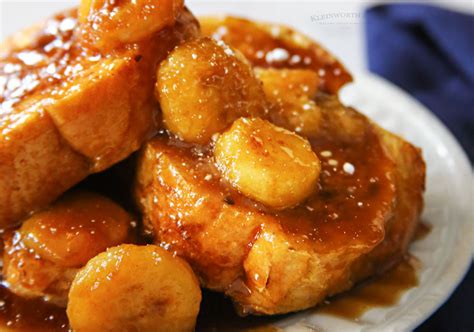 Bananas Foster French Toast - Yummi Haus