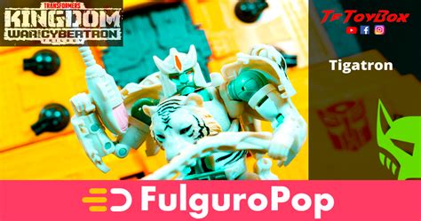 Transformers Kingdom Tigatron Par Tftoybox Fulguropop