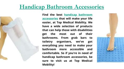 PPT - Handicap Bathroom Accessories PowerPoint Presentation, free ...