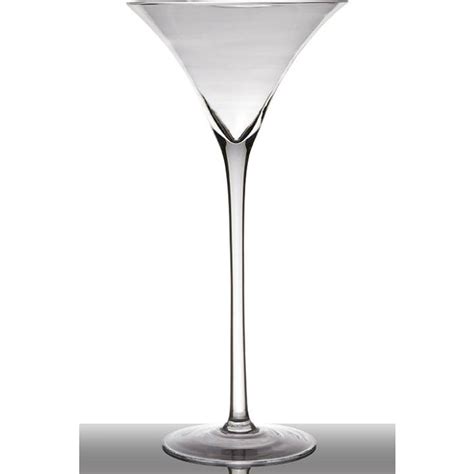 Bicchiere Da Cocktail Martini Sacha Earth Su Piede Trasparente Cm