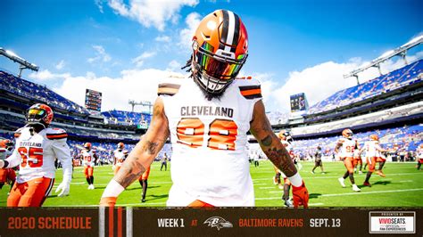 Photos Browns 2020 Schedule