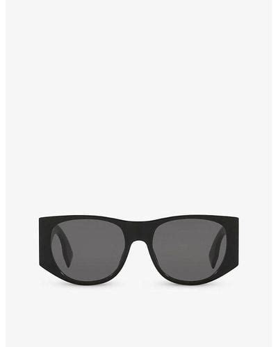 Fendi Square Acetate Sunglasses For Women Lyst