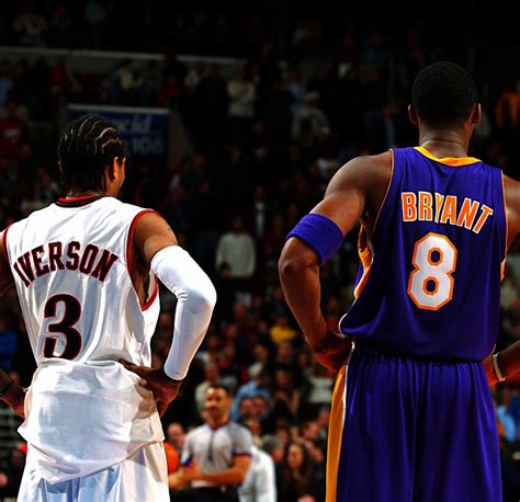 Allen Iverson & Kobe Bryant | Allen iverson, Kobe bryant nba, Kobe